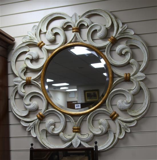 Harrison-Gill, wall mirror, H. 104cm